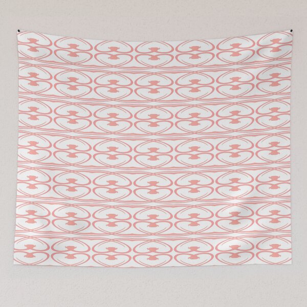 Item preview, looping hearts pattern designed and sold by Dawna Morton.