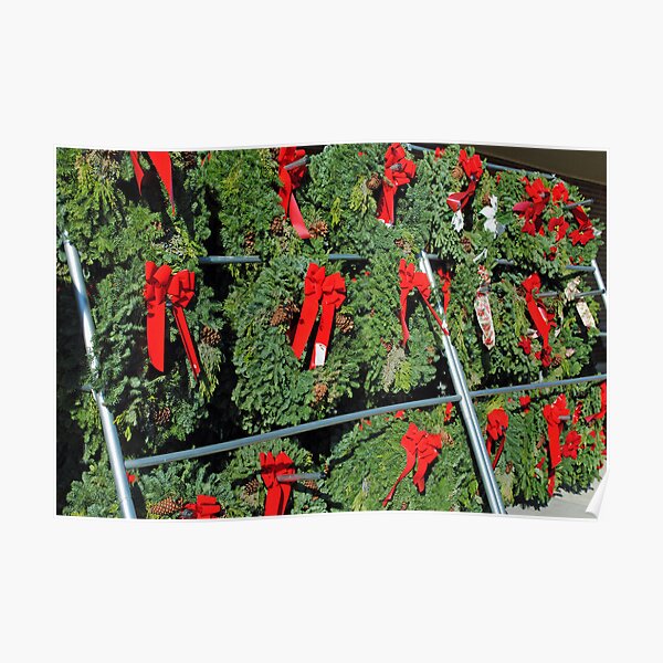 Wreath Market Poster