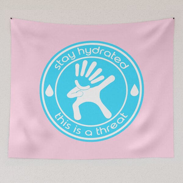 Item preview, Stay Hydrated - This is a threat (pink) designed and sold by TorpedoBubble.