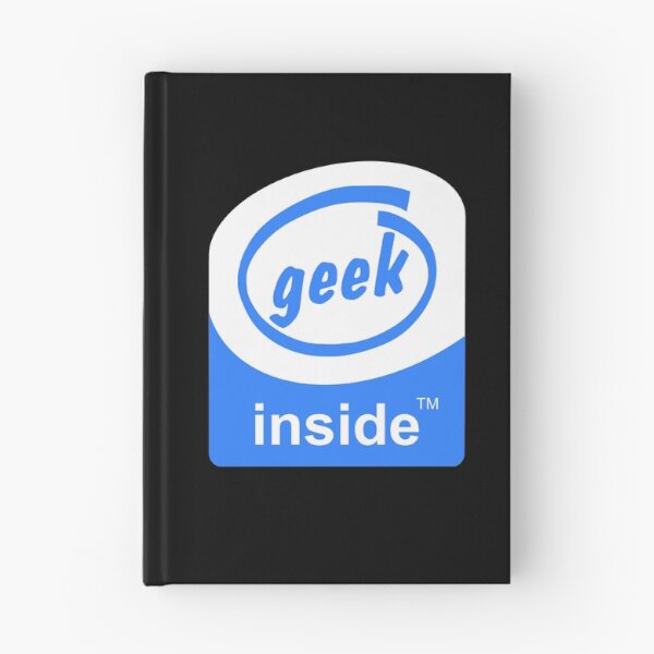 Item preview, Geek Inside Funny Logo Parody designed and sold by ELKaito.