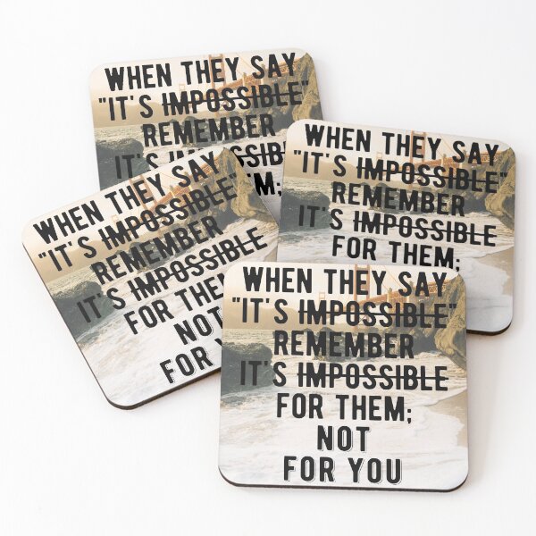 Item preview, Motivational - It's Possible For You Quote designed and sold by MotivationFlow.