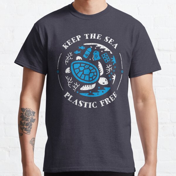 Keep the Sea Plastic Free Marine Scene Classic T-Shirt