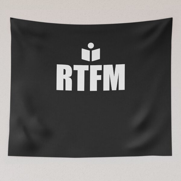 Item preview, Geek Nerd Read The Fucking Manual RtfM designed and sold by deichmonster.