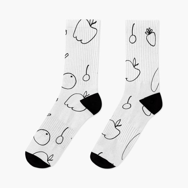 Item preview, Black and White Assorted Fruit designed and sold by designcardinal.
