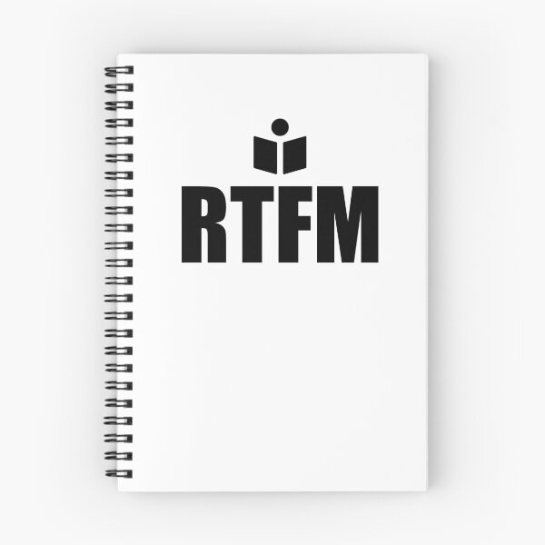 Item preview, Geek Nerd Read The Fucking Manual RtfM designed and sold by deichmonster.
