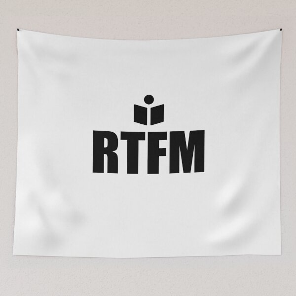 Item preview, Geek Nerd Read The Fucking Manual RtfM designed and sold by deichmonster.