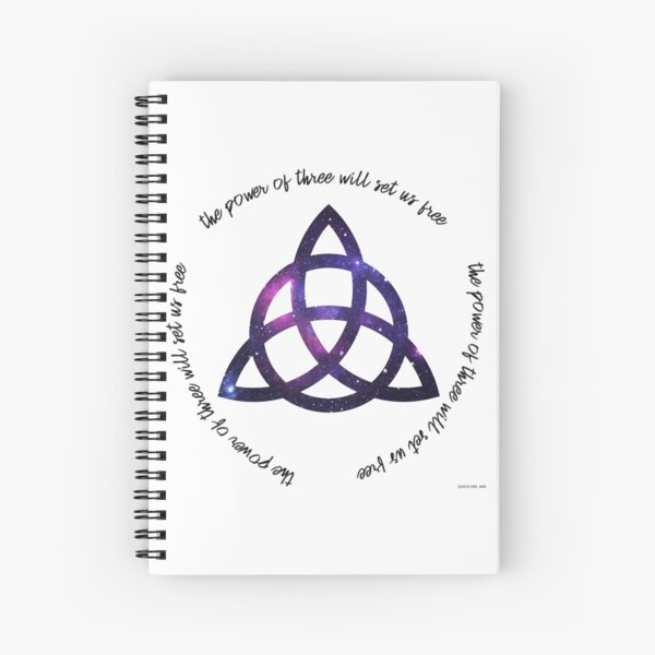 le pouvoir de trois - charmé Cahier à spirale