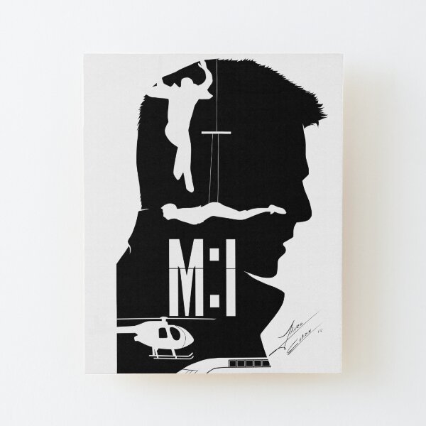 Mission: Impossible Wood Mounted Print