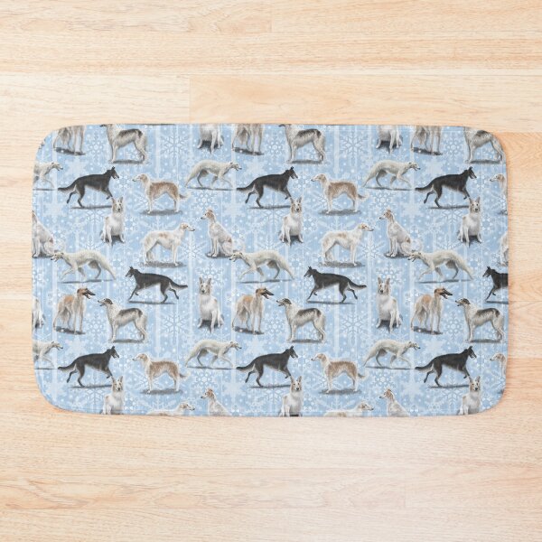 Item preview, The Christmas Borzoi designed and sold by Elspeth Rose Design.