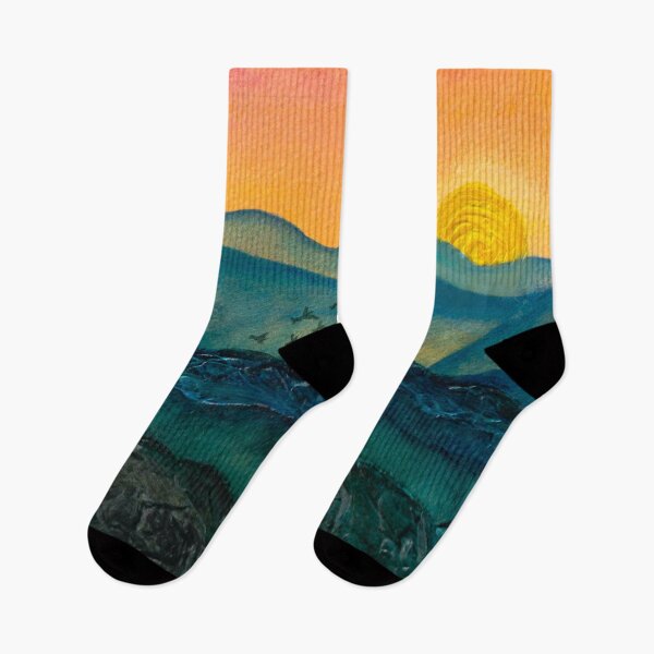 Item preview, Textured mountainscape designed and sold by MelanieNad.