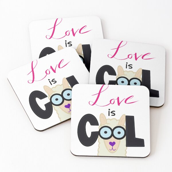 Item preview, Love is cool designed and sold by AnjuD.