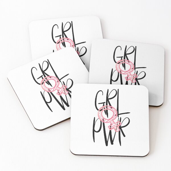 Item preview, GRL PWR Symbol - Feminism Slogan designed and sold by Bebichic.