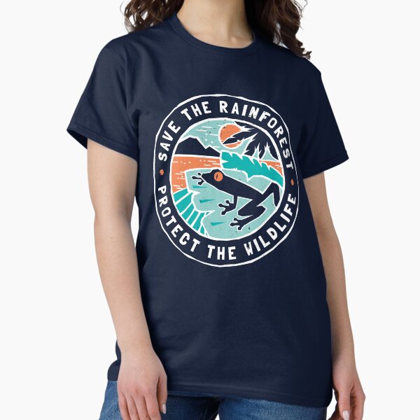 Item preview, Save the Rainforest, Protect the Wildlife designed and sold by Bangtees.