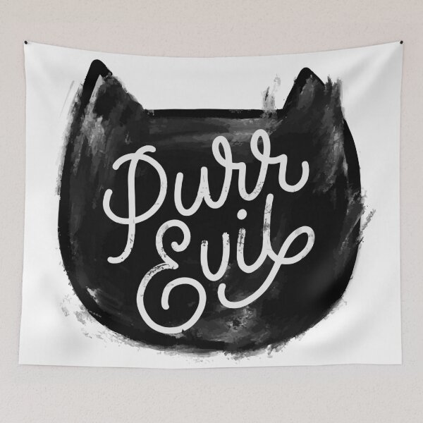 Item preview, Purr Evil designed and sold by sarahtypes.
