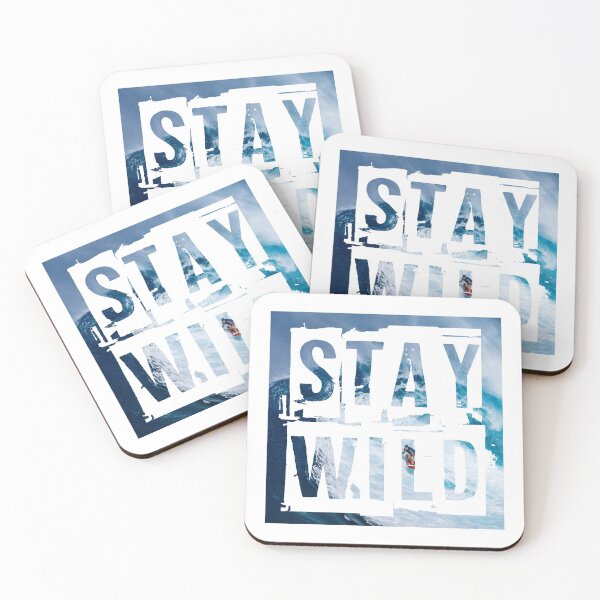 Item preview, Stay Wild Surf Ocean Wave designed and sold by superbling.