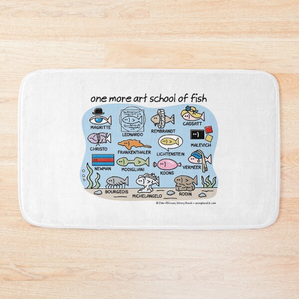 Item preview, one more art school of fish designed and sold by WrongHands.