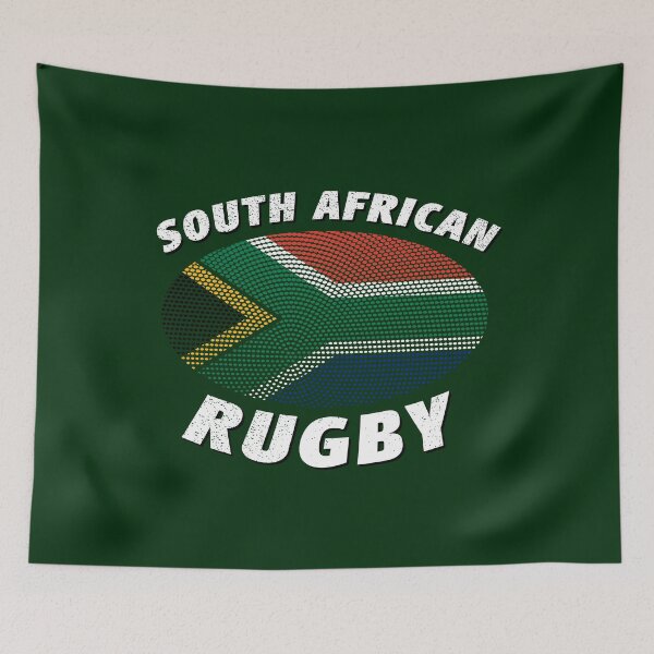 Item preview, South African Rugby & South Africa Flag designed and sold by d247.