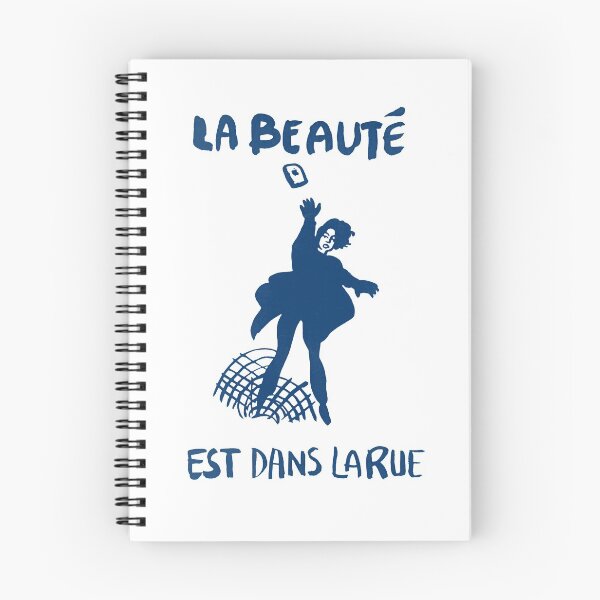 Item preview, Paris Revolt, Mai 68: 'LA BEAUTE EST DANS LA RUE': The Original Thrown iPhone in Dark Blue designed and sold by Day Chapman.