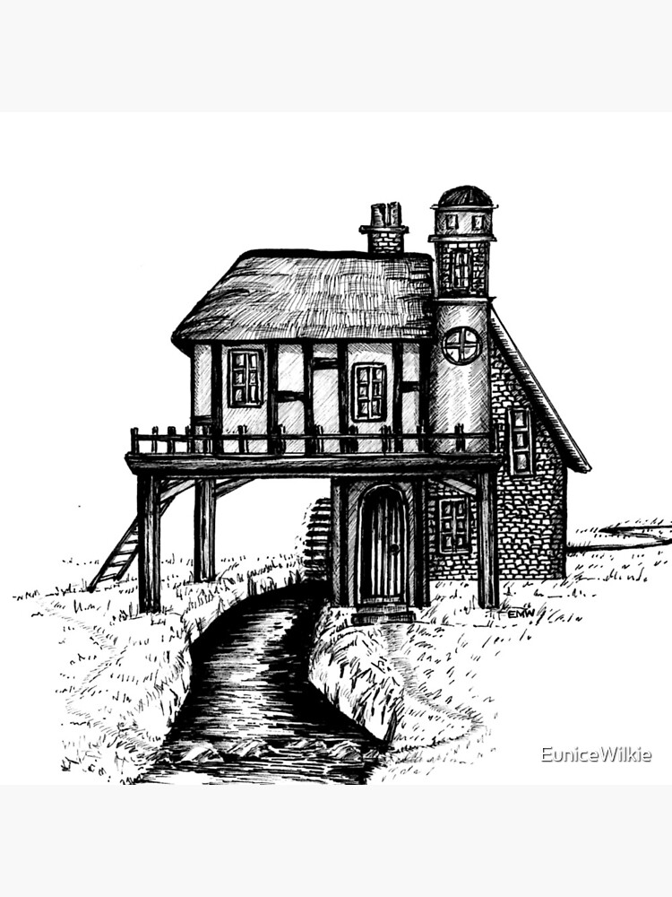 House with a View - Clock by EuniceWilkie