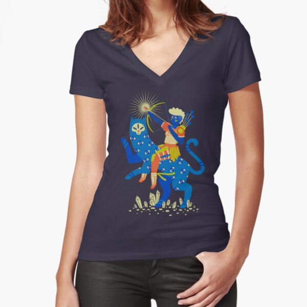 The Warrior Fitted V-Neck T-Shirt