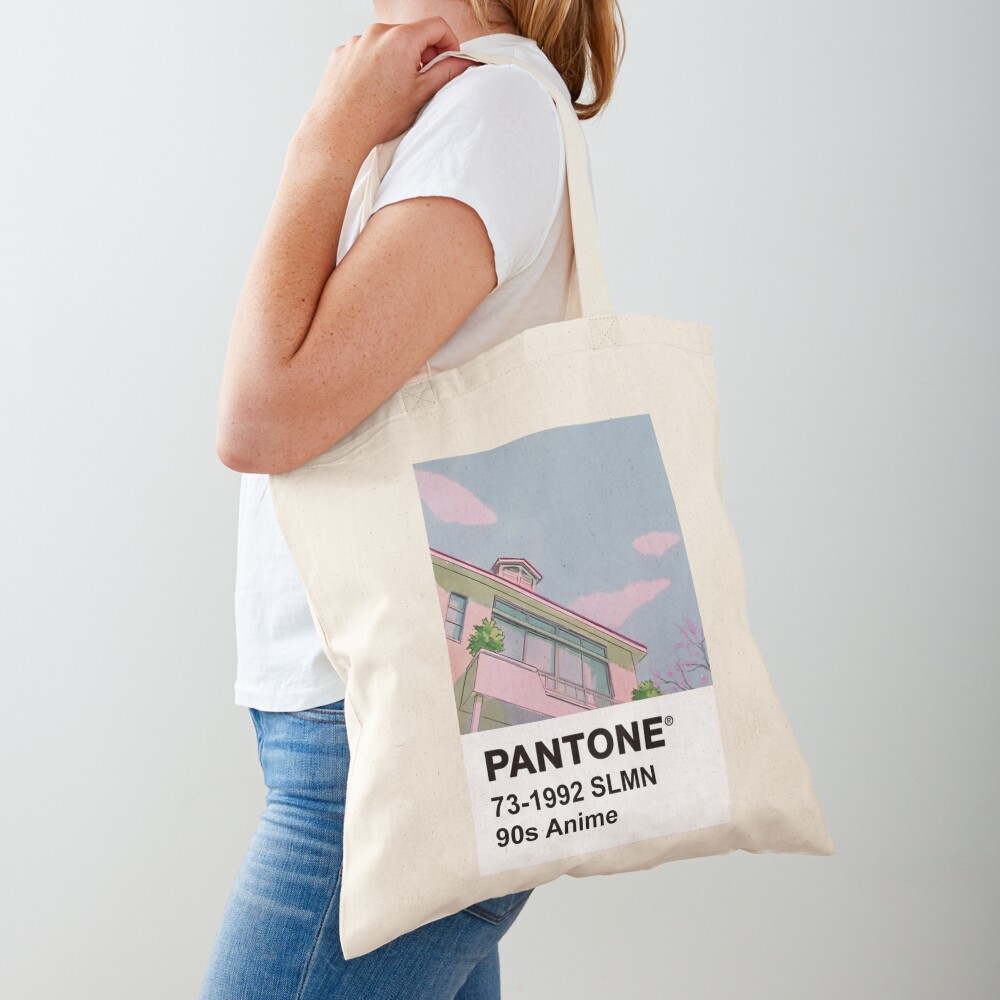PANTONE 90s Anime Tote Bag