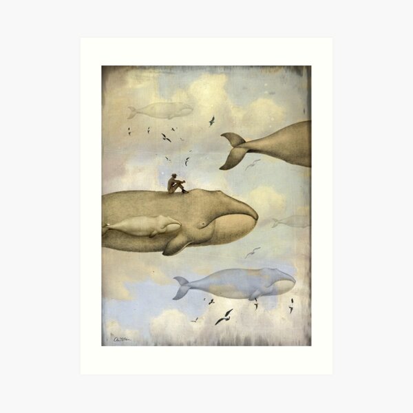 Contemplation Kunstdruck