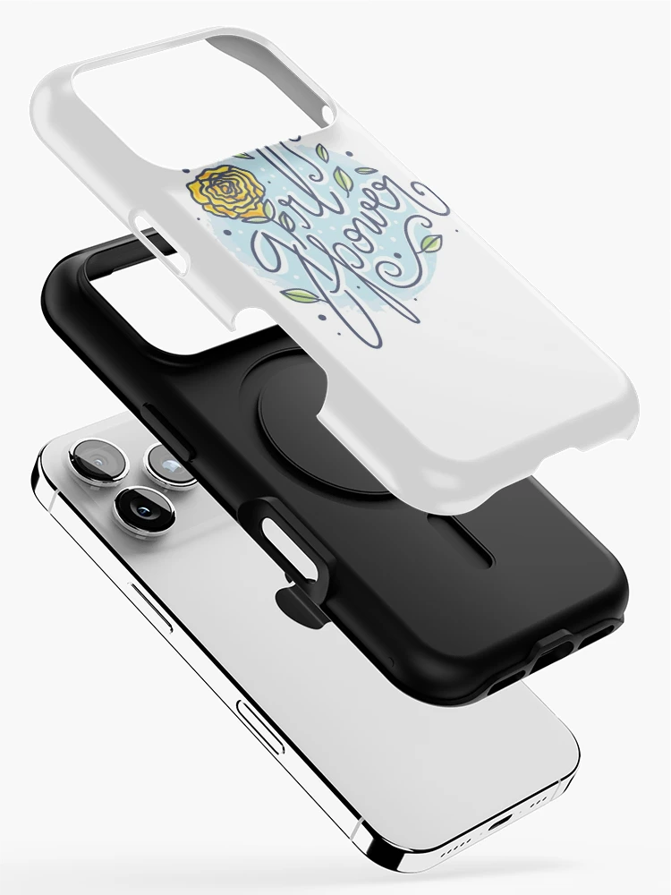 Thumbnail 2 of 4, iPhone Case, Girl Power Floral Sticker designed and sold by RipDesigns.