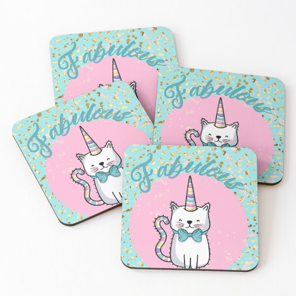 Item preview, Pretty Unicorn Cat - birthday Cat designed and sold by Bebichic.