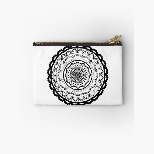 Item preview, Black Dotwork Mandala designed and sold by PrinceBreezi.