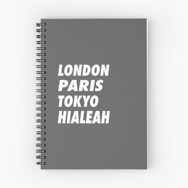 Item preview, Funny London Paris Tokyo Hialeah Design designed and sold by LGamble12345.