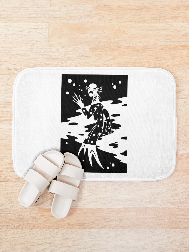 "SCP-016 - Sentient Micro-Organism" Bath Mat by GillyTheGhillie | Redbubble