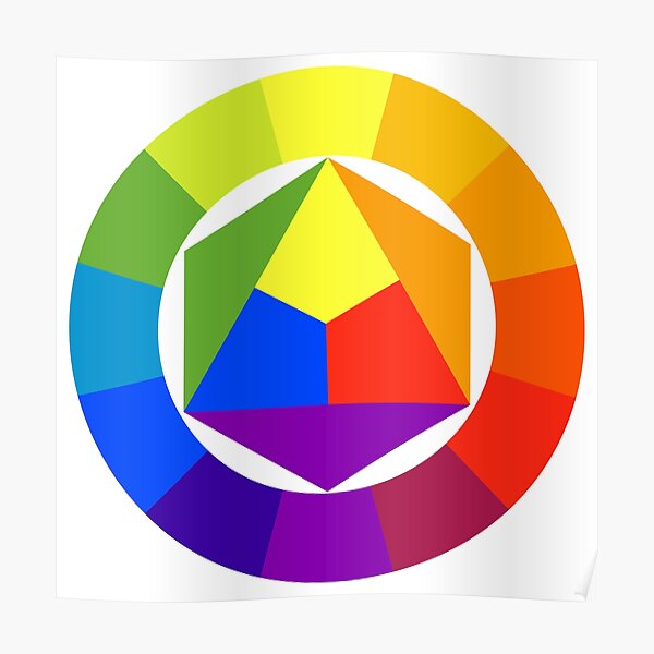 Colors circle Poster