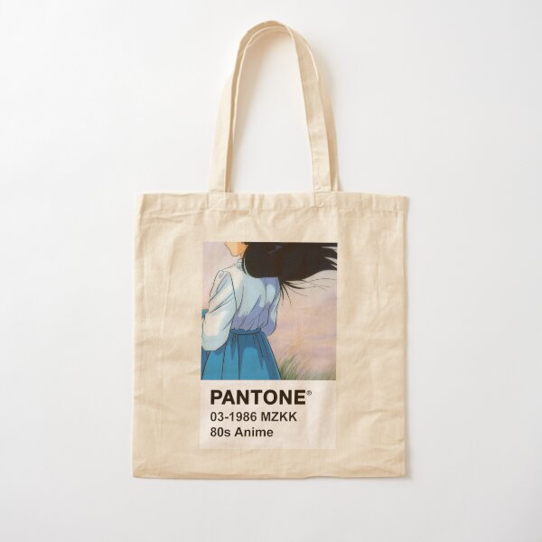 PANTONE 80s Anime (2) Cotton Tote Bag