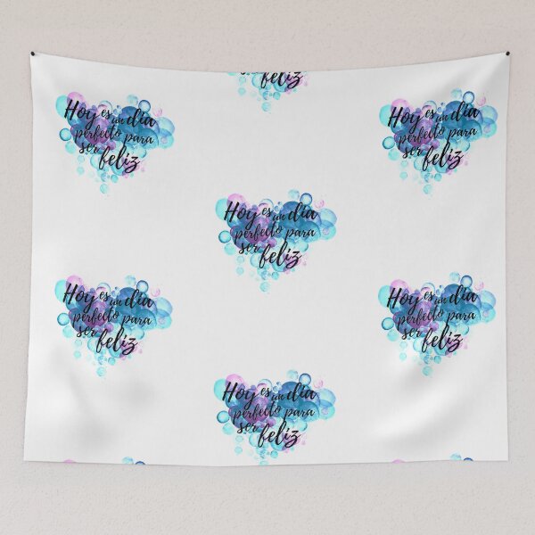 Item preview, Perfect Day To Be Happy Spanish Quote designed and sold by Bebichic.