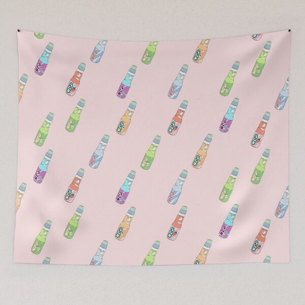 Item preview, Kawaii Soda Drink Pattern  designed and sold by PeachPantone.