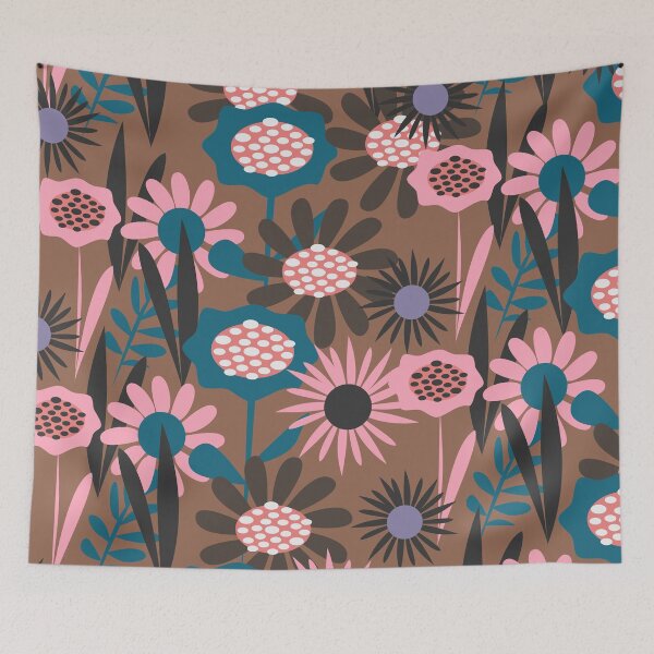 Item preview, Abstract jungle flora designed and sold by cocodes.