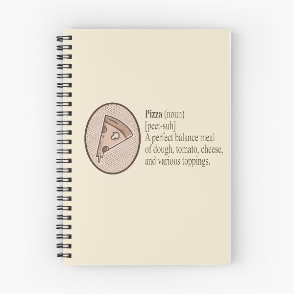 Item preview, Dictionary Definition of a Pizza Funny vocabulary meaning designed and sold by Merch-Tees.