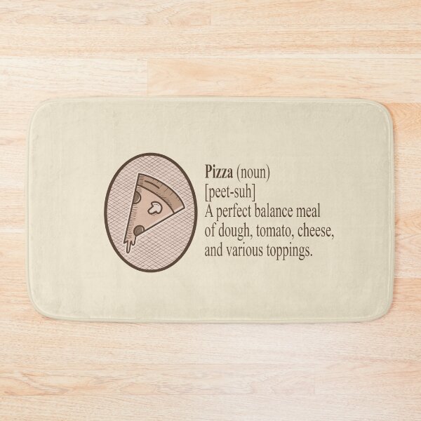 Item preview, Dictionary Definition of a Pizza Funny vocabulary meaning designed and sold by Merch-Tees.