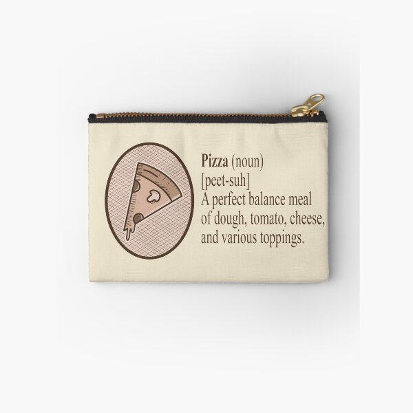 Item preview, Dictionary Definition of a Pizza Funny vocabulary meaning designed and sold by Merch-Tees.