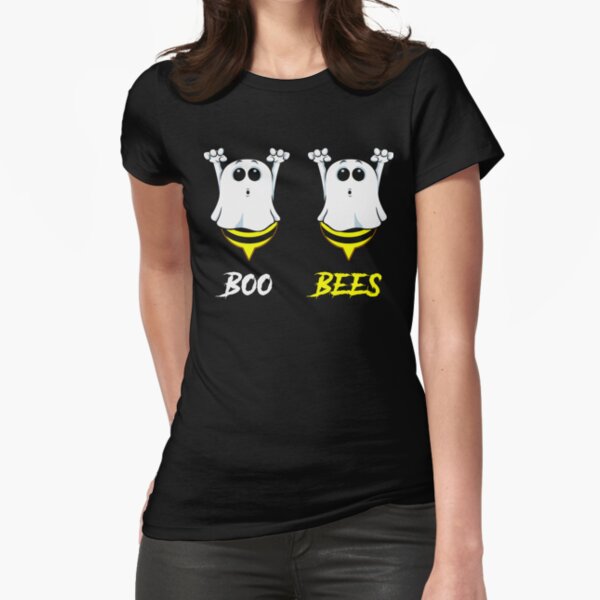 Boo-Bienen-Halloween-T-Shirt, lustiges Geisthemd, Geschenk für Bienenliebhaber Tailliertes T-Shirt