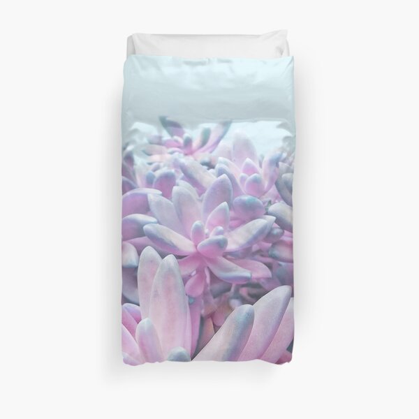 Sweet Succulents Duvet Cover