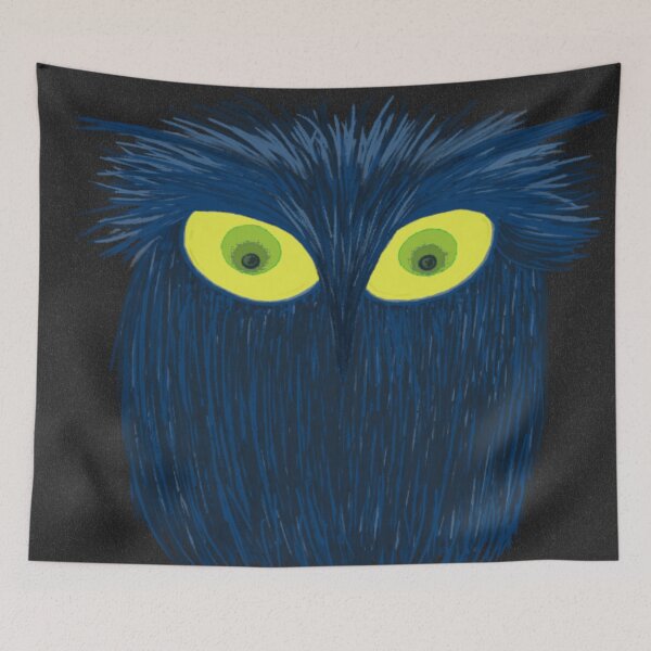 Item preview, The Blue Owl designed and sold by OneArtsyMomma.