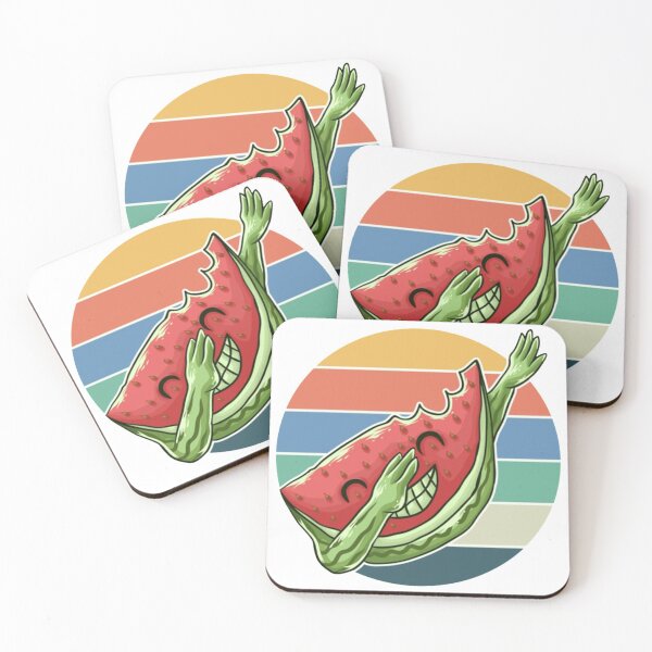 Artikelvorschau, Lustige Wassermelone mit coolem Move entworfen und verkauft von Trenddesigns24.