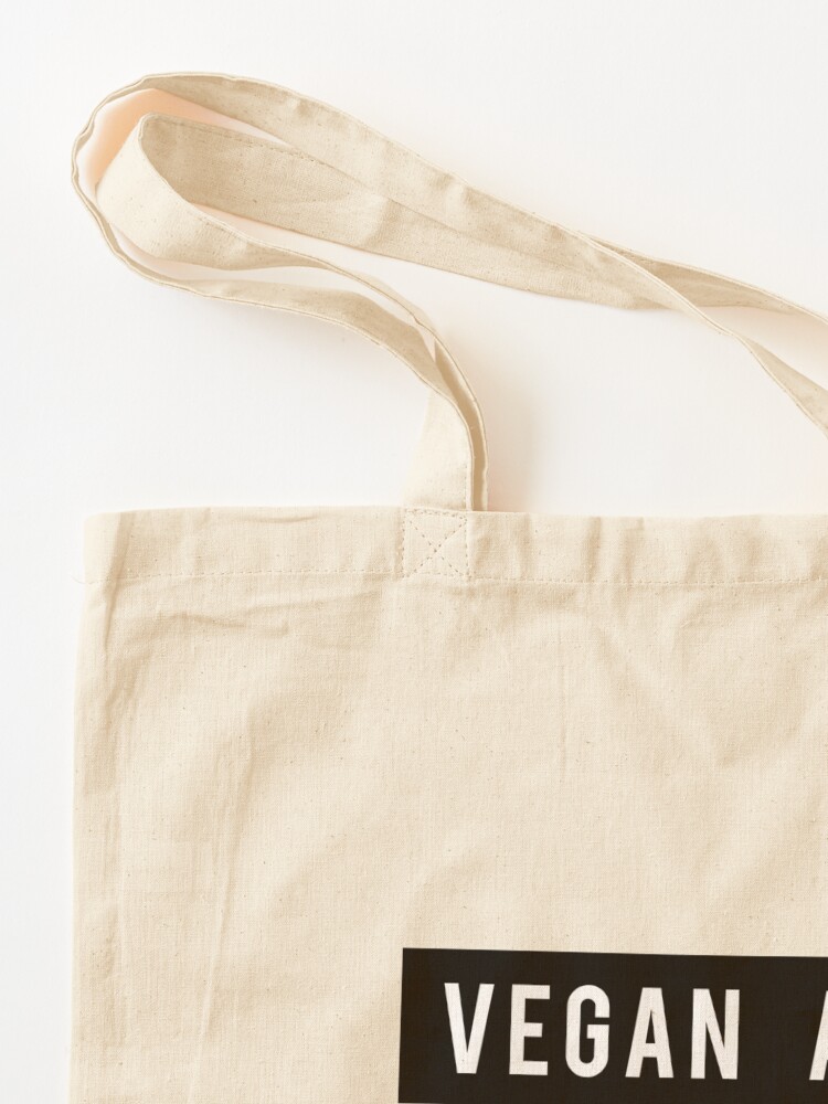 Vegan AF Animal Lovers - Vegetarian message  Tote Bag for Sale by Bebichic