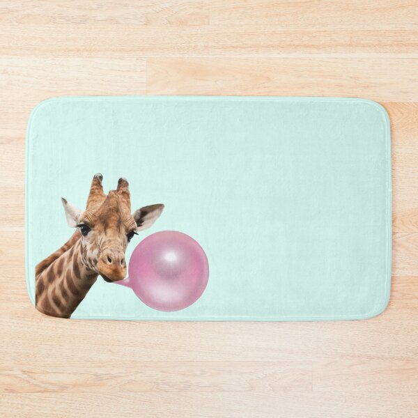 Item preview, Giraffe making Bubble Gum Pop designed and sold by Bebichic.