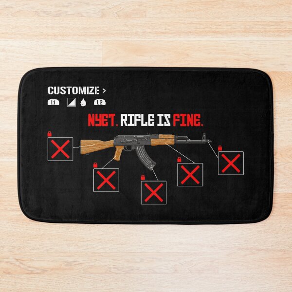 Item preview, Nyet. Rifle is Fine. designed and sold by CCCDesign.
