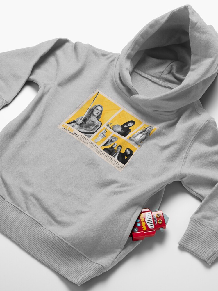 Alternate view of Kill Bill Vol. 1 Movie Poster Design Toddler Pullover Hoodie