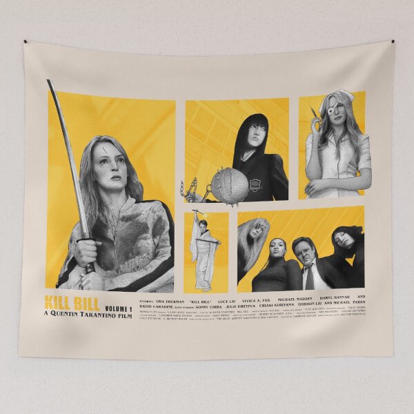 Item preview, Kill Bill Vol. 1 Movie Poster Design designed and sold by KH-Designs.