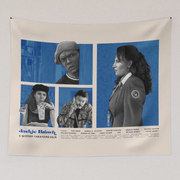 Item preview, Jackie Brown Movie Poster Design designed and sold by KH-Designs.