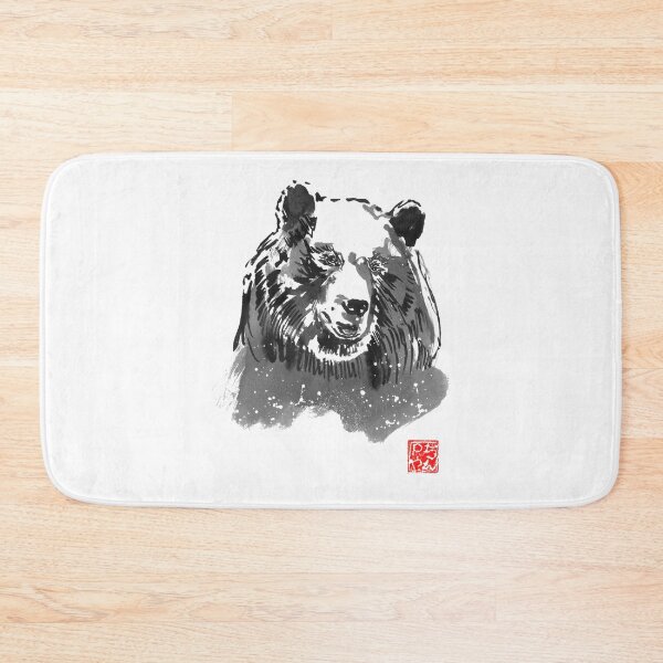 Item preview, fishing bear designed and sold by pechane.